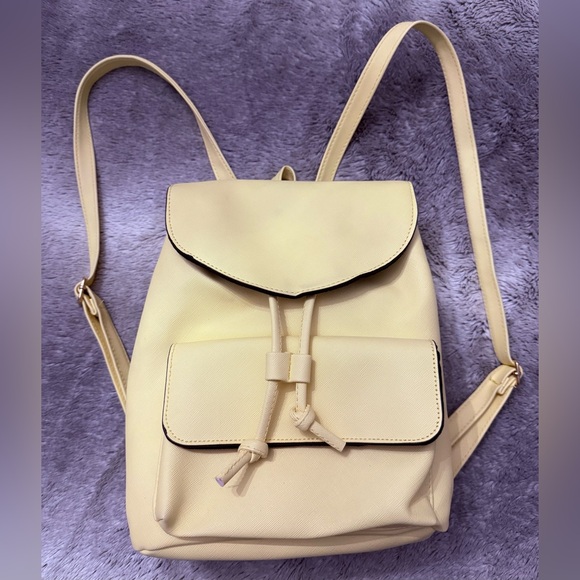 Ardene Yellow Mini Backpack - Picture 2 of 5